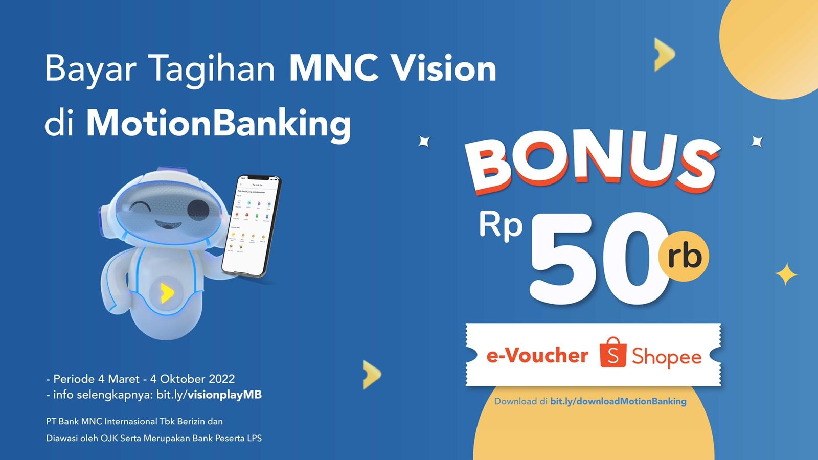 Buka Rekening Mudah, Ini Berbagai Keuntungan Punya MotionBanking. Foto: MNC Media.