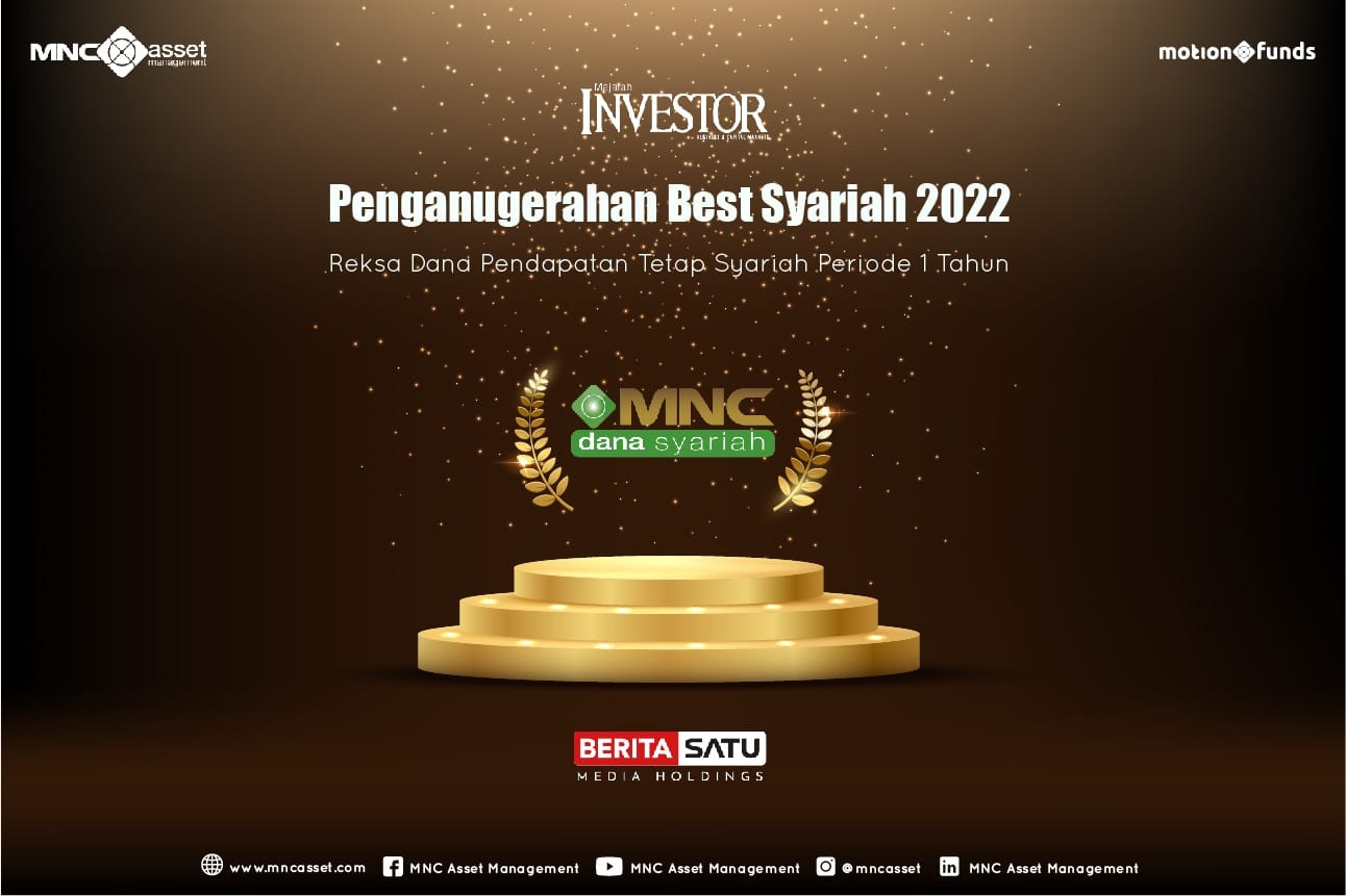MNC Dana Syariah Raih Penghargaan Best Reksa Dana Pendapatan Tetap Syariah Periode 1 Tahun (Dok.MNC)