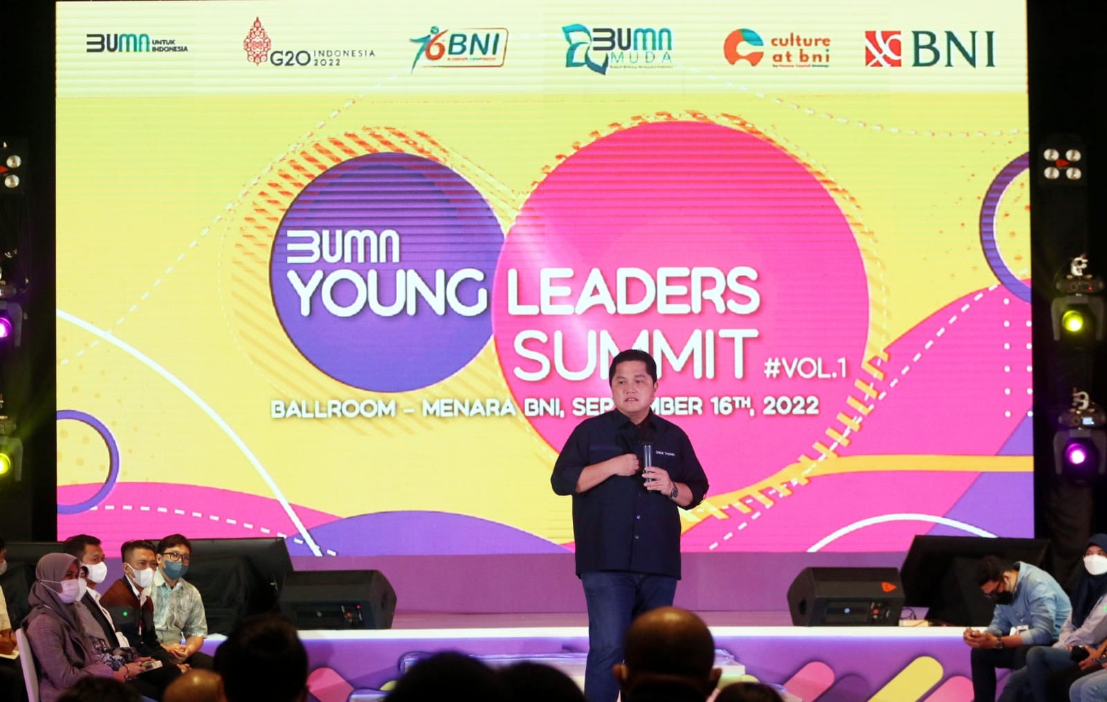 Talent Muda BUMN Didorong Lebih Produktif, Erick Thohir: Kerja Pakai Hati (Dok.Ist)