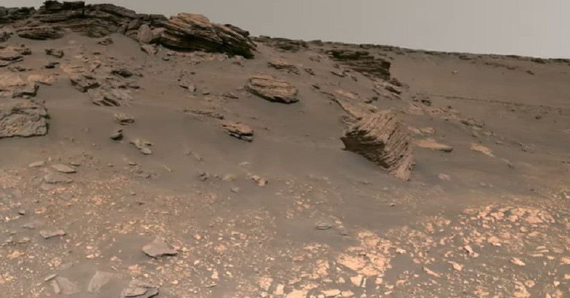 NASA Berhasil Tangkap Pemandangan di Mars, Ini Penampakannya (FOTO:NASA)