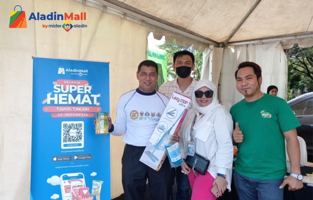 Simak Keseruan AladinMall by Mister Aladin di Acara HUT GTV di Surabaya (FOTO:MNC Media)