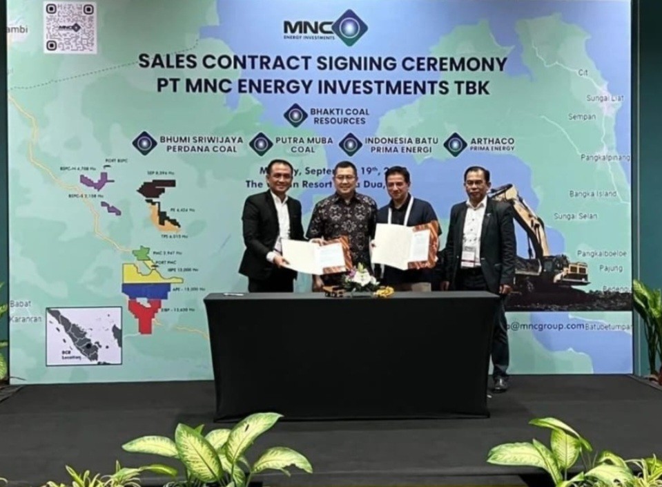 IATA Teken Perjanjian Jual Beli dengan Tiga Pihak, Hary Tanoesoedibjo: Prospek Batu Bara Luar Biasa (FOTO:MNC Media)