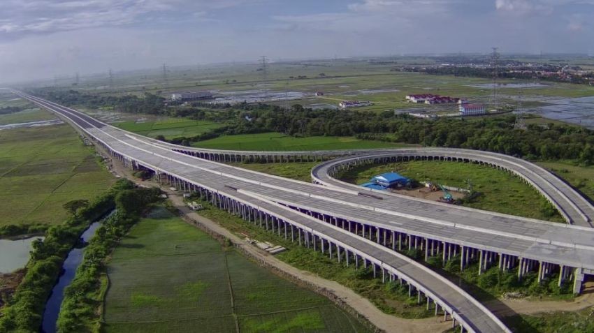 Menhub Sebut Jalan Tol Cibitung-Cilincing Dapat Hilangkan Kemacetan ke Tanjung Priok. (Foto: MNC Media)