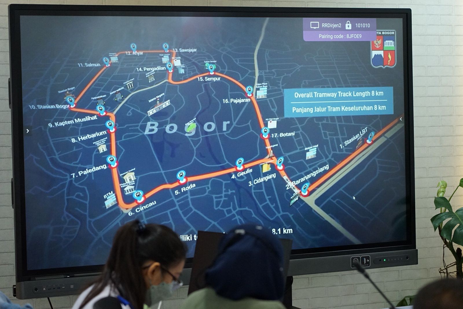 Kemenhub Usul Trem Bogor Sepaket dengan LRT Cibubur-Baranangsiang (Dok.Ist)