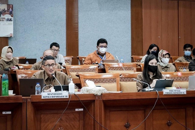 DPR Setujui Pagu Definitif Kemenparekraf Rp3,38 T, Ini Janji Sandiaga Uno (Foto: Kemenparekraf).