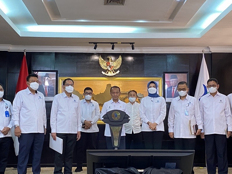 Menteri Investasi Cabut 2.078 Izin Usaha Tambang di RI (Foto: Advenia Elisabeth/MNC Media).