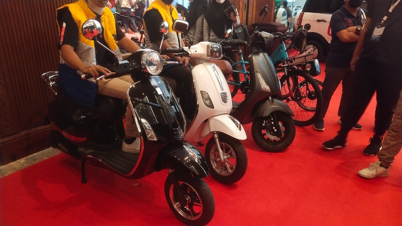 Deretan Sepeda Motor Listrik yang Bisa Dicoba di IEMS  (FOTO: MNC Media)