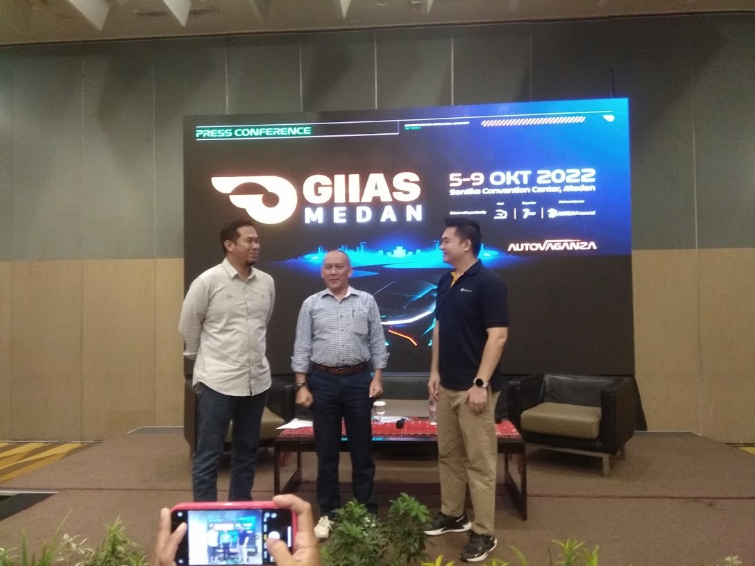 GIIAS 2022 Medan Kembali Digelar, Bakal Pamerkan Mobil Listrik. (Foto: M. Andi/MNC Media)