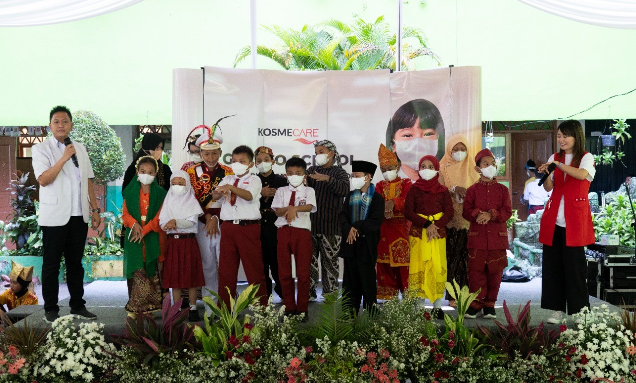 Sasar Kalangan Pelajar, Kosme Group Ingatkan Lagi Pentingnya Protokol Kesehatan (foto: MNC Media)