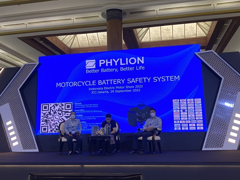Produsen Baterai EV Asal China Phylion Ramaikan IEMS 2022  (Dok.MNC)