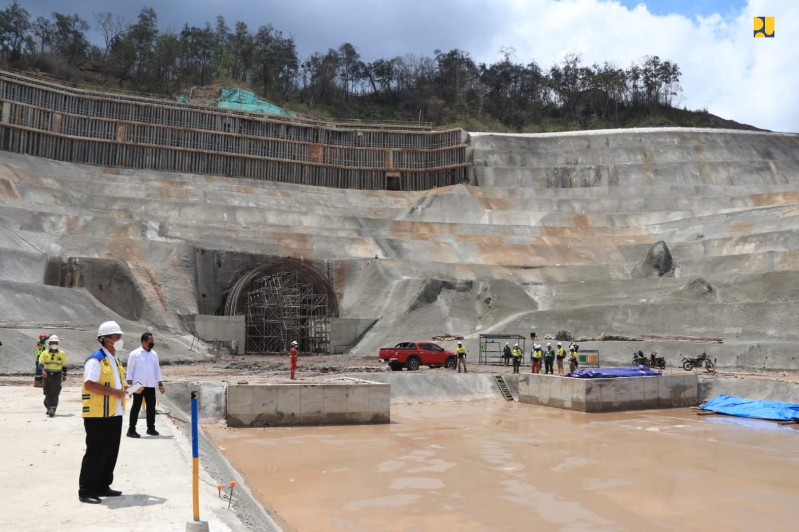Proyek Bendungan Manikin Kupang Senilai Rp1,9 T Ditargetkan Rampung Awal 2024 (Dok.KemenPUPR)
