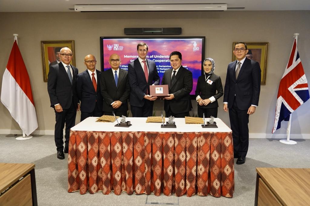 Pasok Green Diesel ke Eropa, Erick Thohir Minta Pertamina Terus Perluas Pasar. (Foto: Kementerian BUMN)