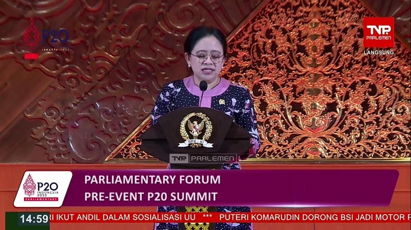 Ekonomi Dunia Lesu Akibat Perang, Ketua DPR Dorong Perdamaian Ukraina-Rusia. (Foto: MNC Media)