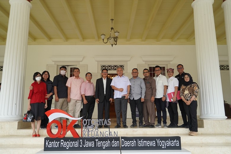 Kisah Rumah Konglomerat Asia Tenggara Disulap Jadi Kantor OJK Jateng dan DIY. (Foto: Taufik Budi/MNC Media)