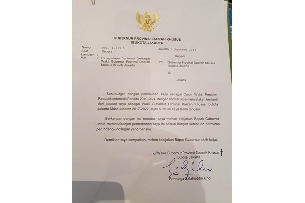 5 Contoh Surat Pengunduran Diri yang Wajib Dicontoh. (FOTO: MNC Media)