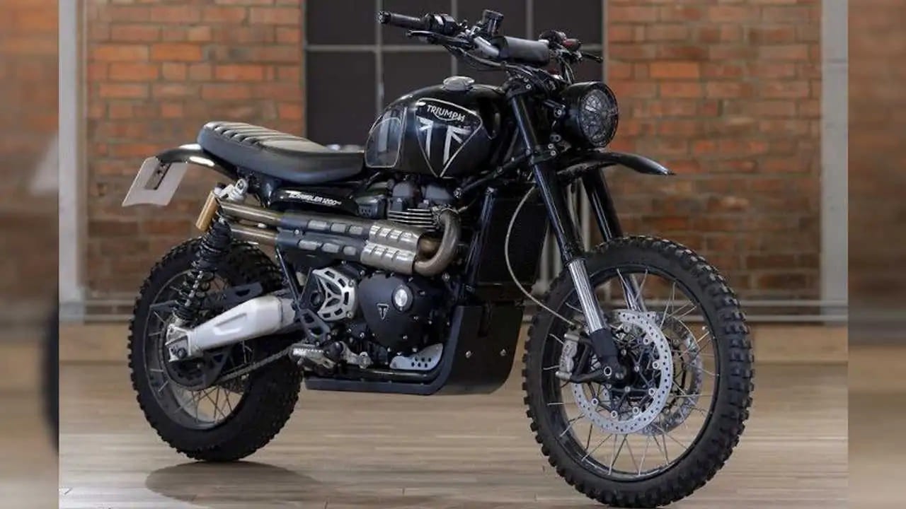 triumph scrambler 1200 xe bond edition