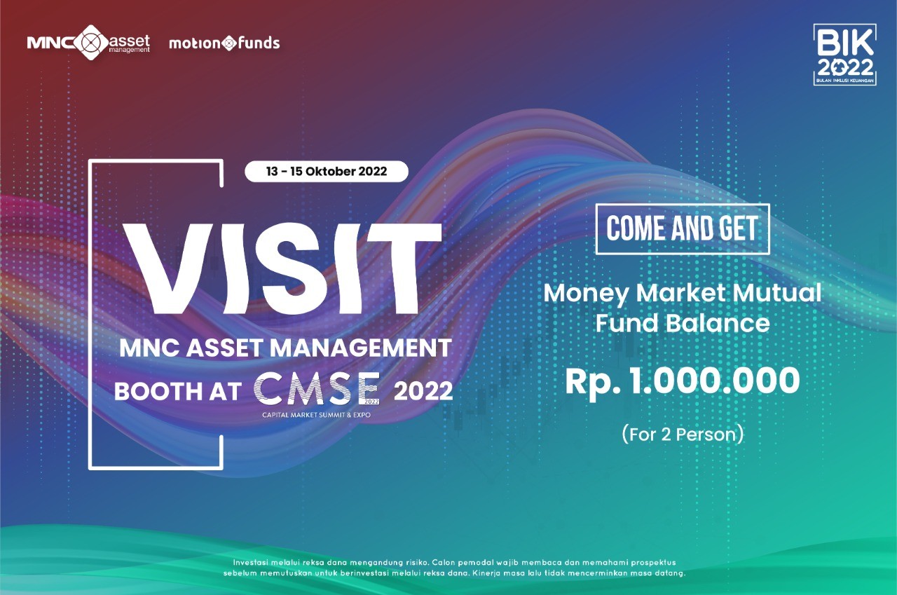 Kunjungi Virtual Booth MNC Asset Management di CMSE 2022, Dapatkan Saldo Reksa Dana Gratis (FOTO:MNC Media)