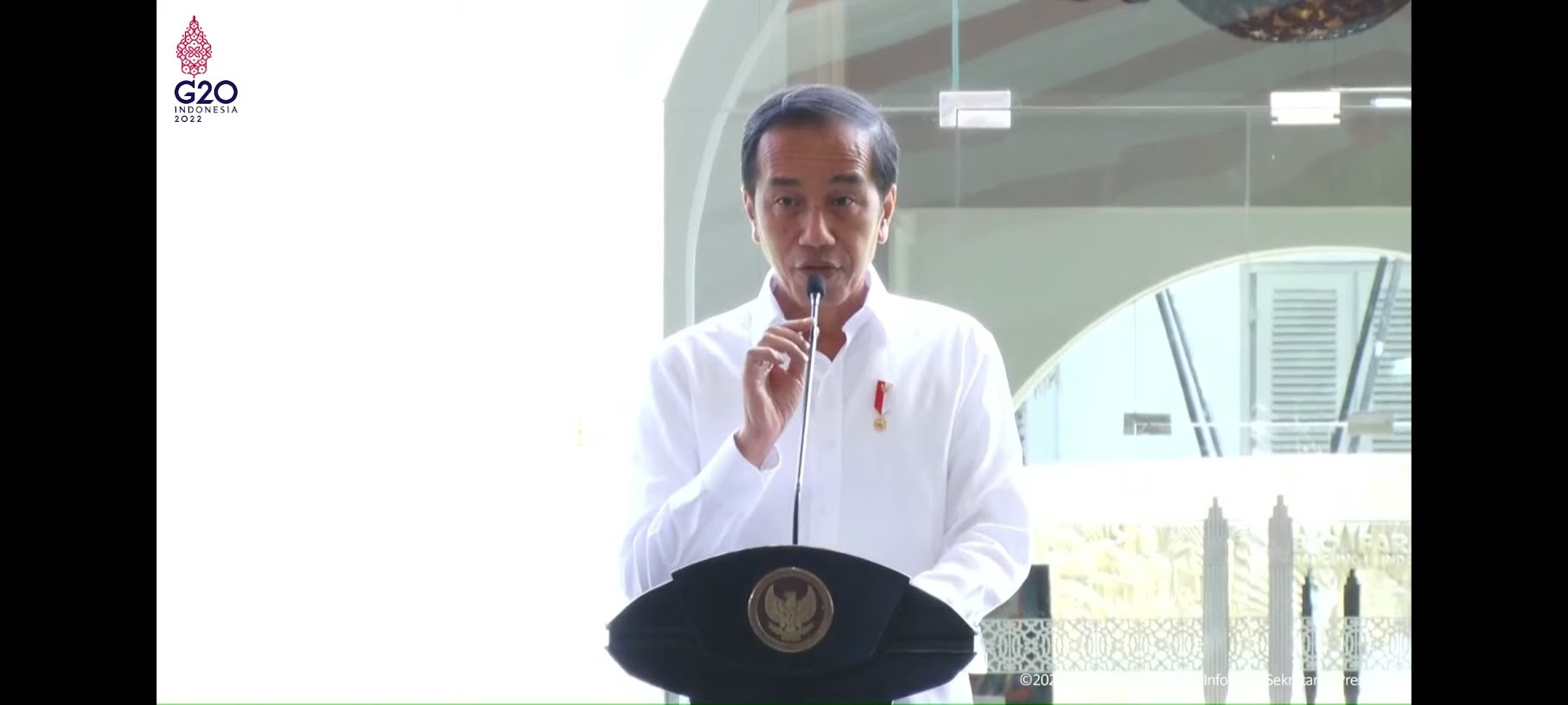 RI Mulai Produksi Vaksin Covid-19, Jokowi: Kapasitasnya Capai 40 Juta. (Foto: MNC Media)