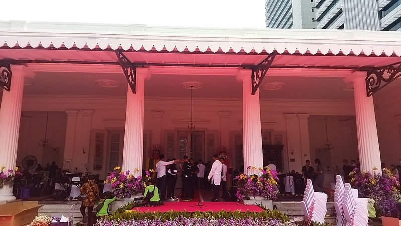 Orkestra hingga Ondel-Ondel Ramaikan Hari Terakhir Anies di Balai Kota DKI (Dok.MPI)