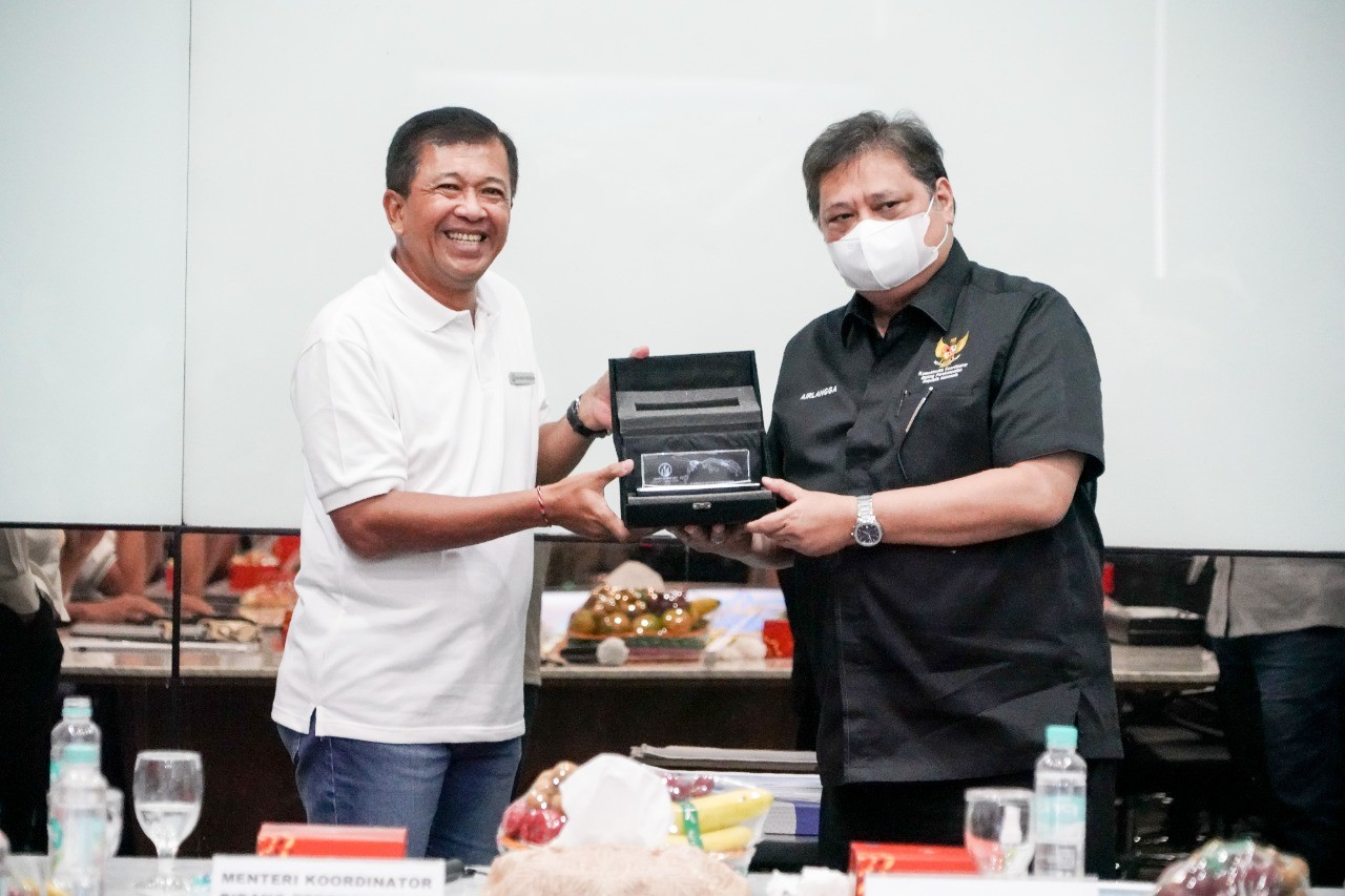 Menko Airlangga Dorong Akselerasi Pembangunan Kawasan Industri Terpadu Batang (FOTO: MNC Media)