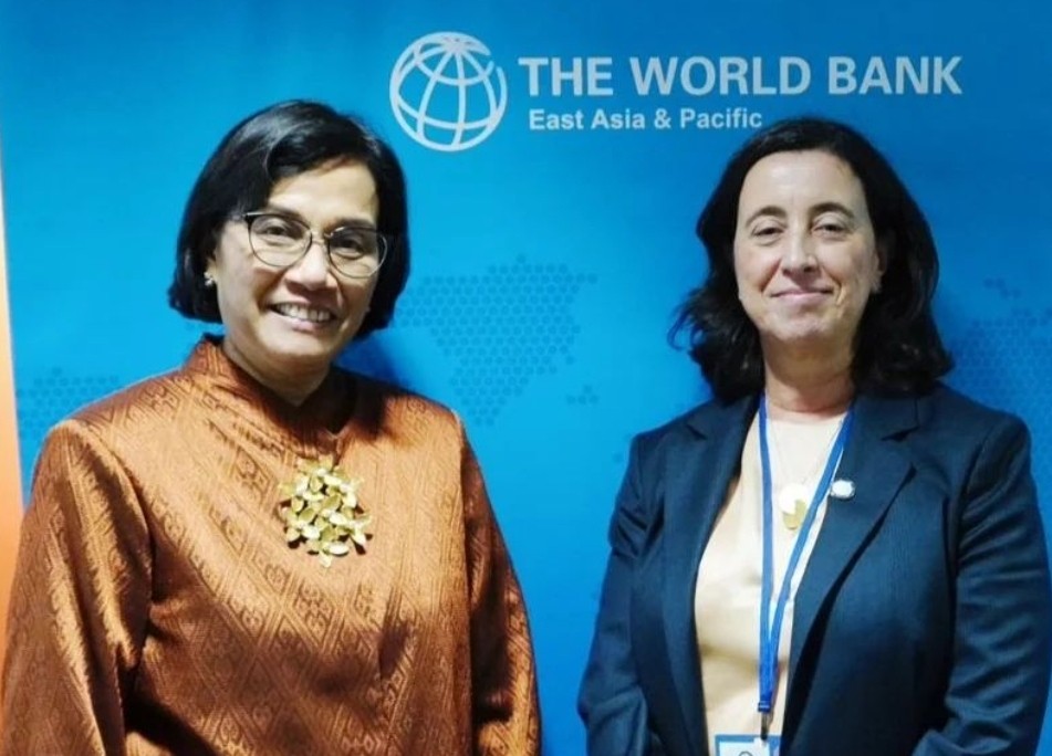 Sri Mulyani Berbincang Santai dengan Wanita-Wanita Hebat di Washington (FOTO:Dok IG Sri Mulyani)