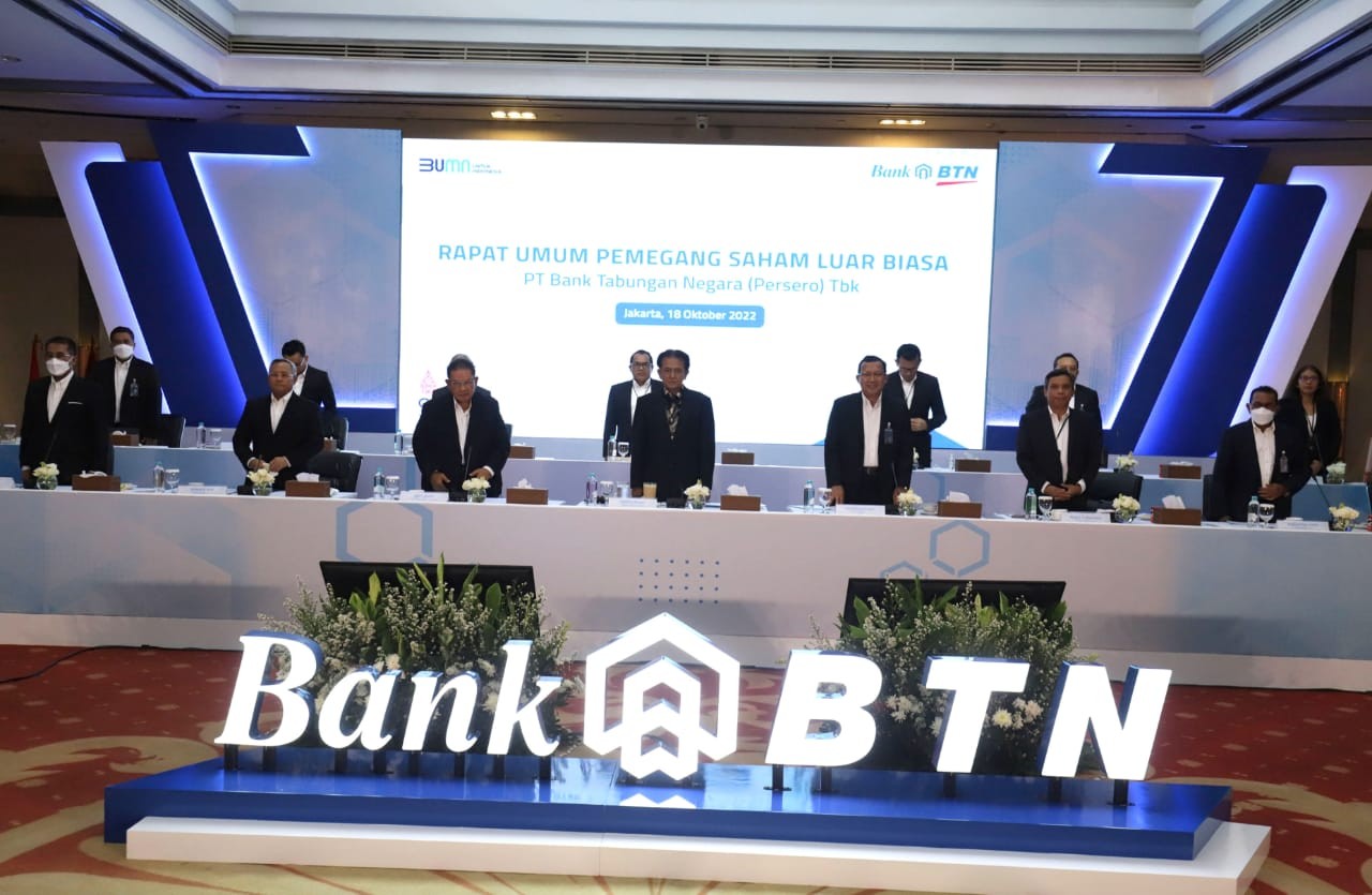 RUPSLB BTN (BBTN) Setujui Rights Issue 4,6 Miliar Saham (FOTO:Dok BTN)