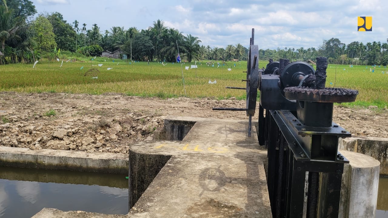 Jaringan Irigasi Jambo Aye Kanan Ditargetkan Rampung Akhir Desember 2022 (FOTO:Dok Ist)