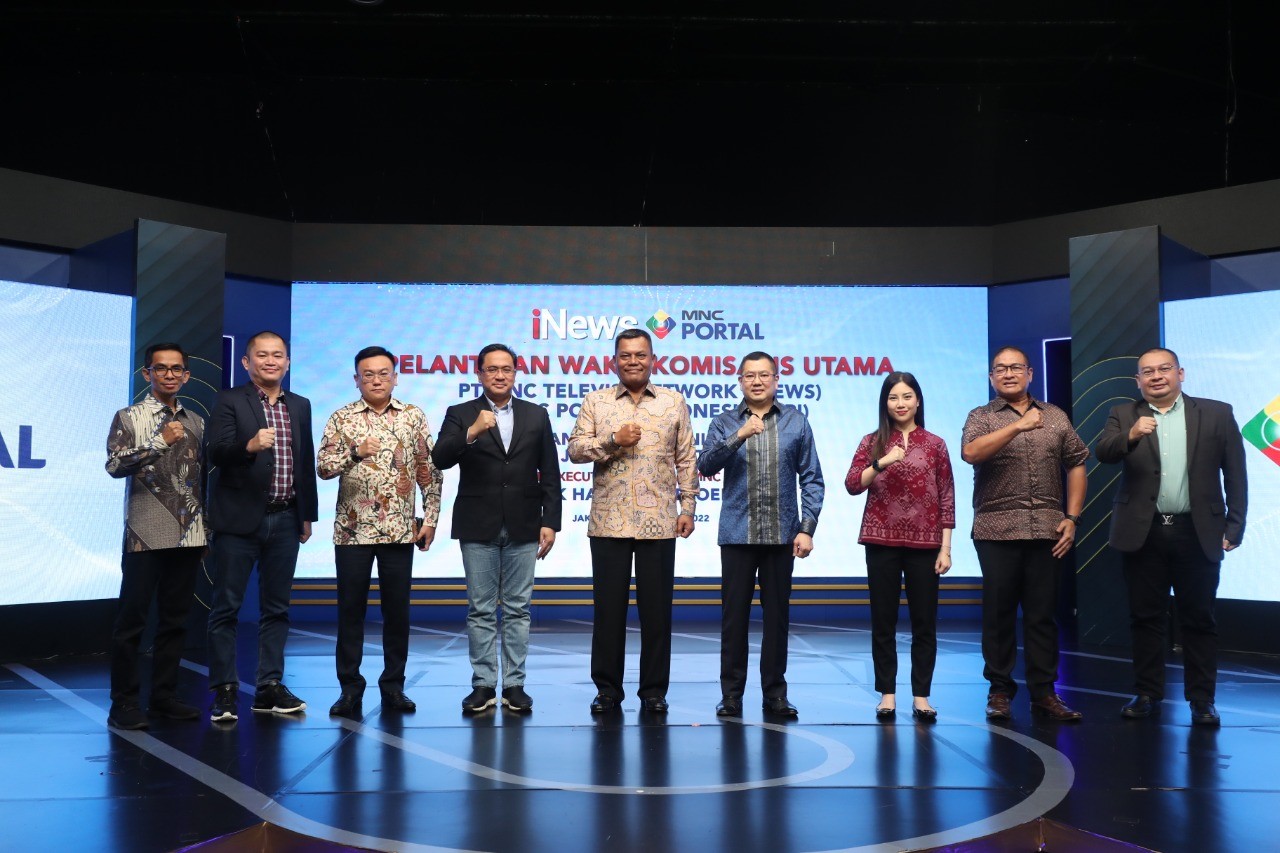 Jadi Wakomut iNews dan MPI, Hary Tanoesoedibjo: Selamat Datang Pak Joni (FOTO: MNC Media)