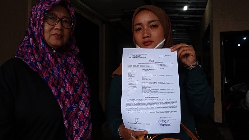 Warga Garut Kehilangan Rp99,5 Juta Usai Klik Link Perubahan Tarif Transfer. (Foto: Fani Ferdiansyah/MNC Media)