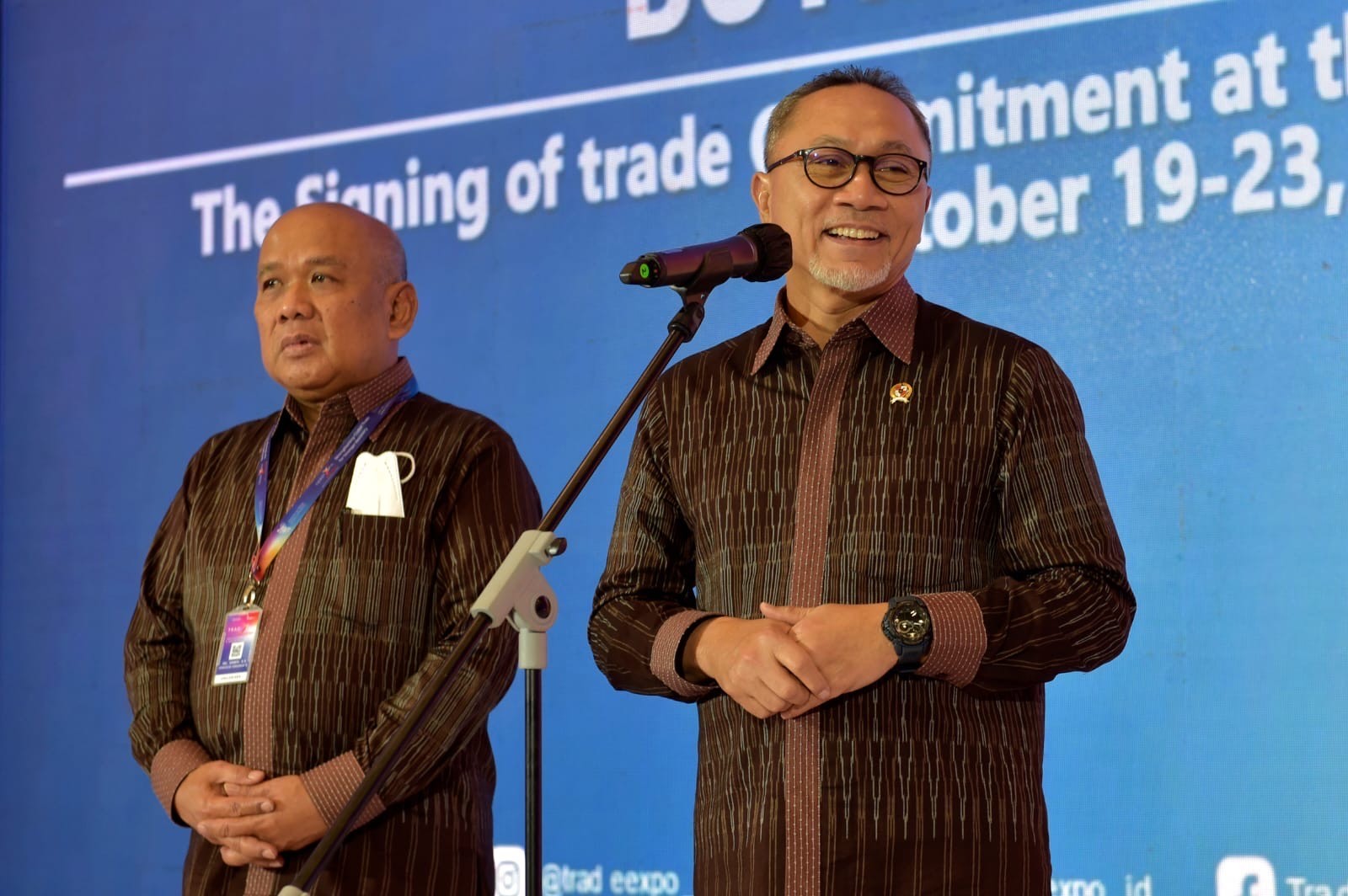 Mendag Pamer Transaksi TEI Capai Rp18,45 Triliun. (Foto: Kemendag)