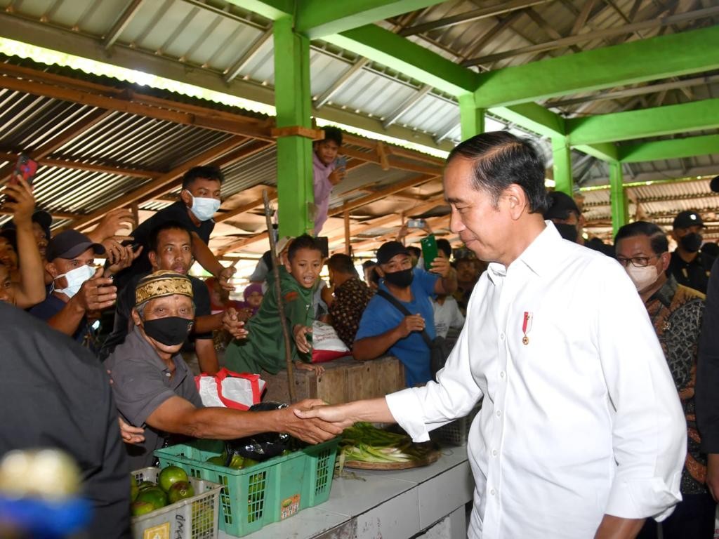 Bertemu Jokowi, Nelayan di Bangka Barat Curhat Minta Bantuan Mesin (FOTO: Twitter)