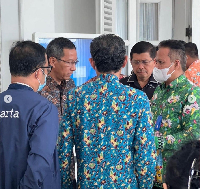 Posko Balai Kota Banjir Aduan, Pj Gubernur DKI: Kebanyakan Masalah IMB. (Foto: IG @marullahmatali.real).