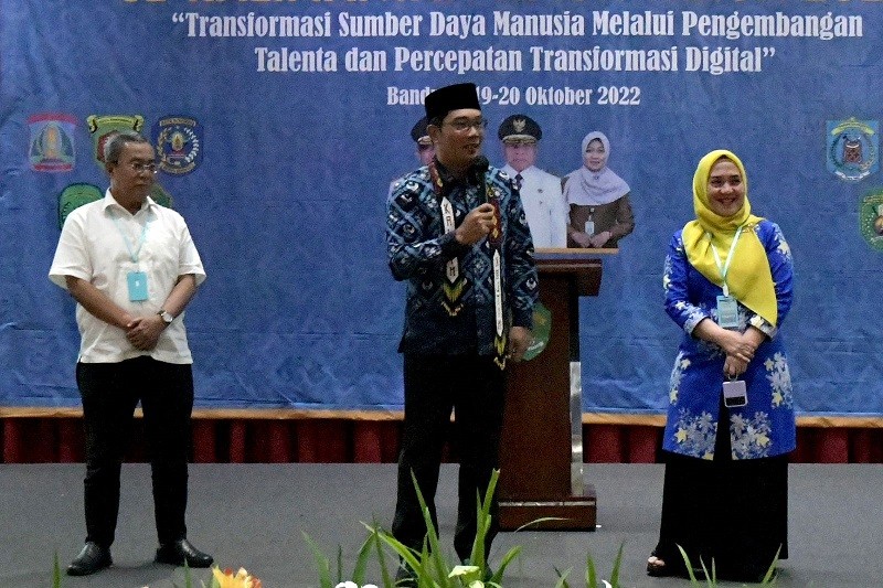 Ini Transformasi Digital ala Ridwan Kamil agar Tak Ada Lagi Jual Beli Jabatan. (Foto: Agung Bakti).
