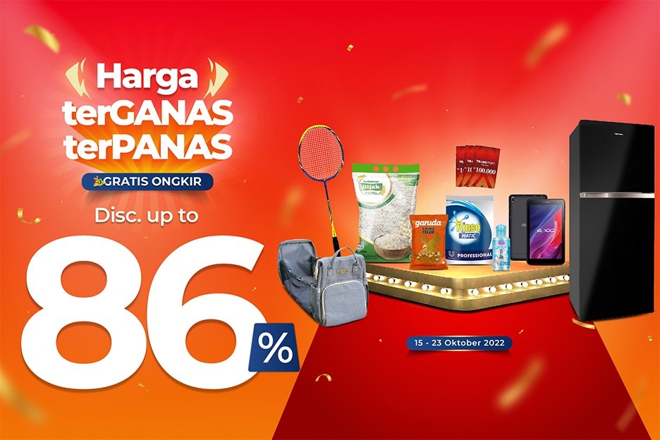 Ada kabar bahagia buat Anda yang suka berburu promo harga murah saat belanja online.