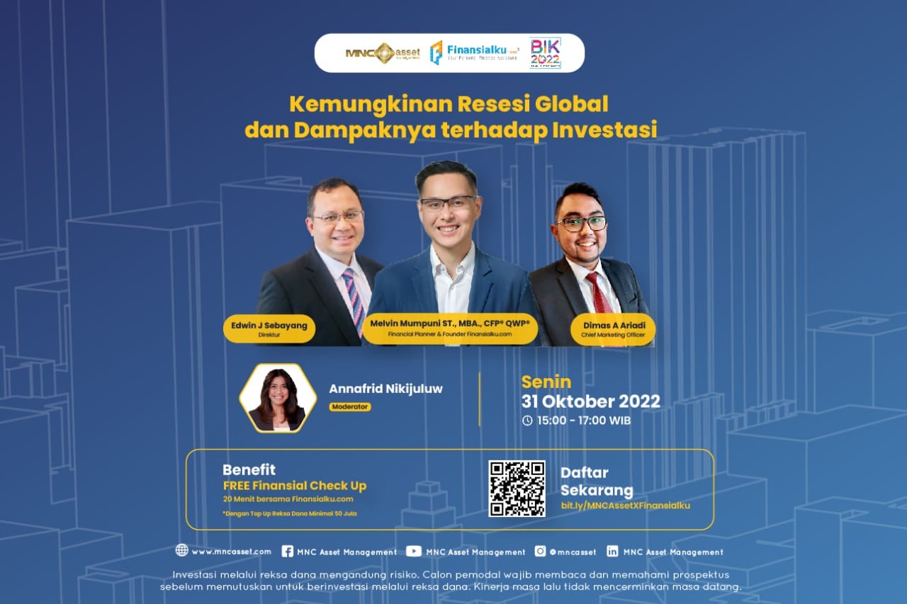WEBINAR: Kemungkinan Resesi Global dan Dampaknya terhadap Investasi (FOTO: MNC Media)