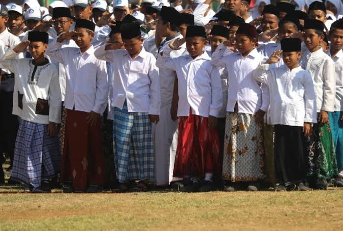 Wapres Minta Pengusaha Bantu Pasarkan Produk Santri ke Luar Negeri (FOTO:MNC Media)