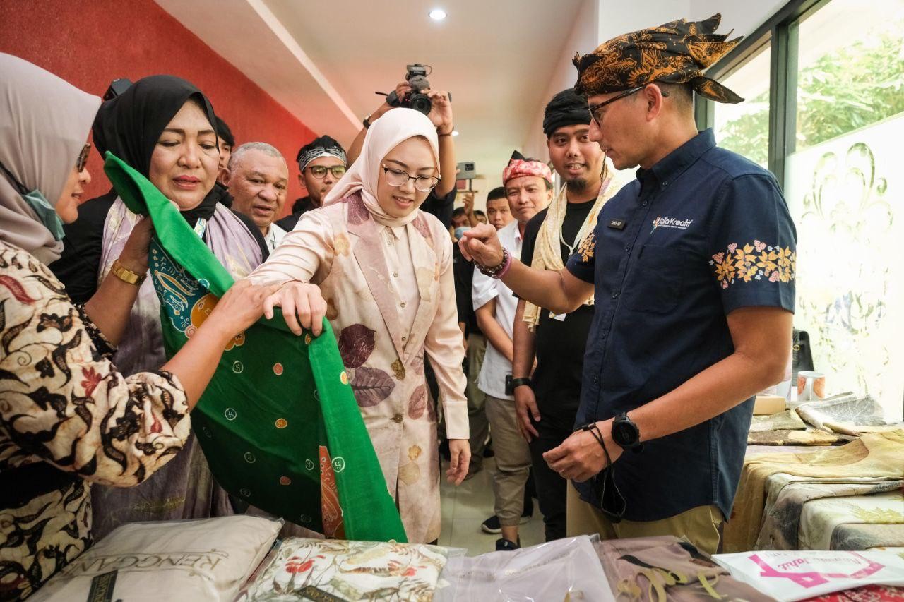 Sandiaga Uno Beberkan Success Story Para Pelaku Ekraf di Workshop KaTa Kreatif (FOTO: MNC Media)