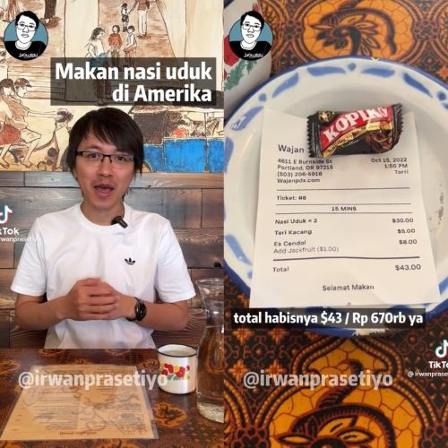 Makan Nasi Uduk di Amerika Serikat Bikin Kantong Bolong, Segini Harganya. Foto: MNC Media.