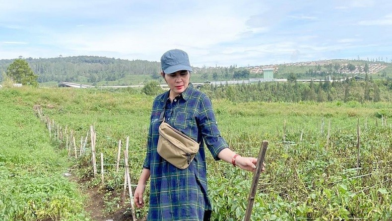 Kisah Inspiratif Petani Beli Mobil Karena Bercocok Tanam, Mulanya Hanya Senang Selfie di Sawah. (Foto: MNC Media)
