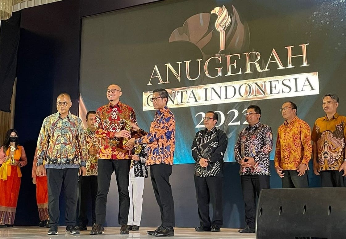 Optimalkan TKDN, Grup MIND ID Raih Penghargaan Anugerah Cinta Indonesia 2022. (Foto: MNC Media)