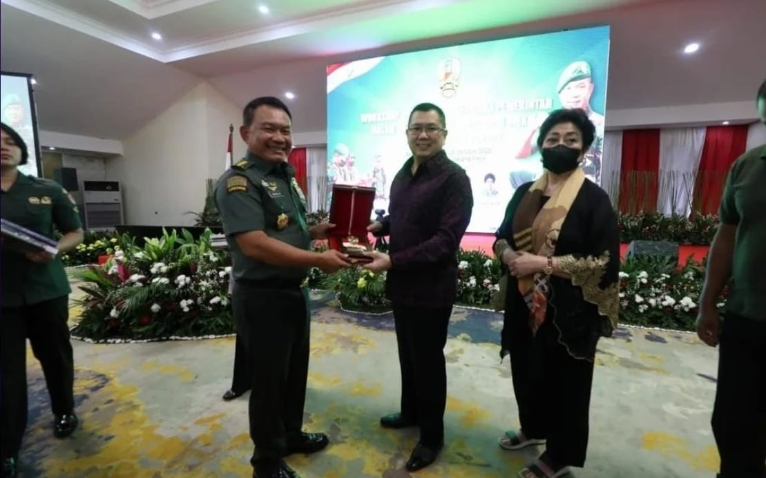 Hary Tanoesoedibjo Apresiasi Langkah TNI AD Dukung UMKM. Foto: MNC Media.
