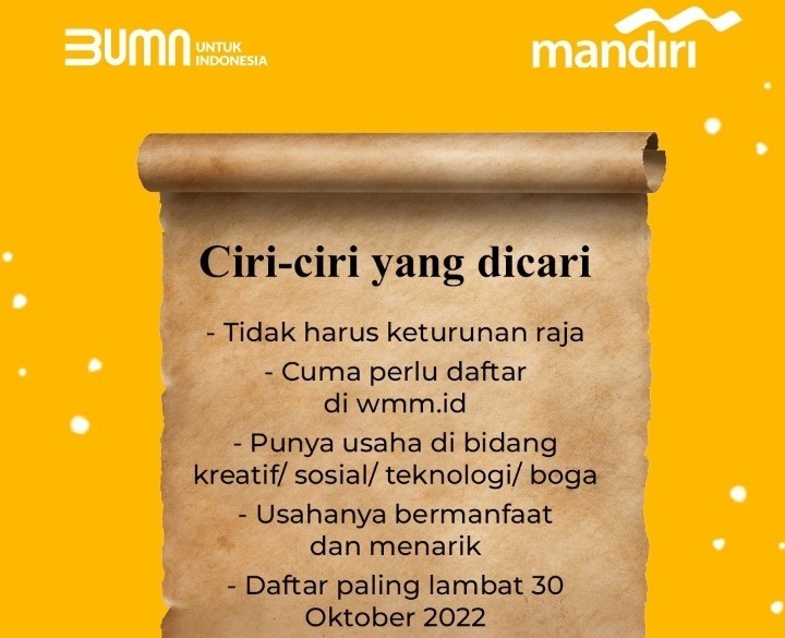 Naikin Omzet Usaha Gak Pake Lama? Gampang Kok Caranya. (Foto: Bank Mandiri/Adv)