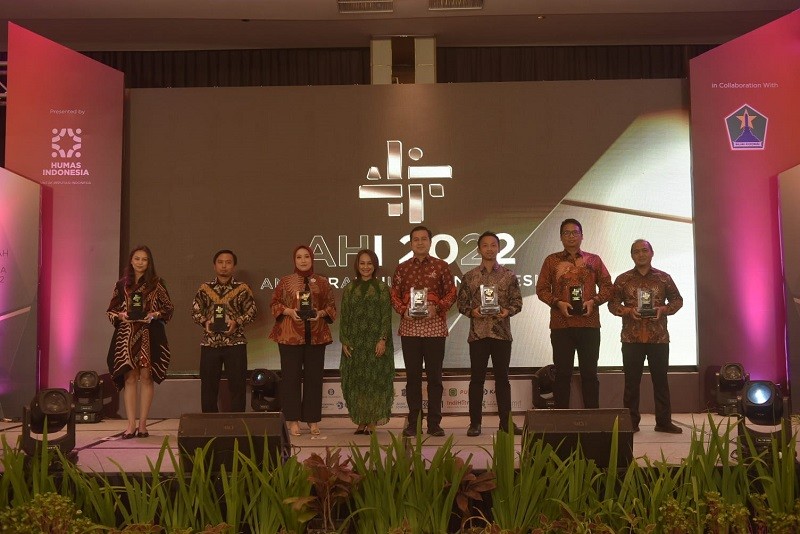 MIND ID Sabet Penghargaan Anugerah Humas Indonesia 2022. (Foto: MNC Media).