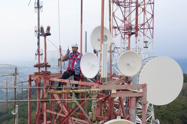 Mitratel (MTEL) Diganjar Peringkat idAAA Outlook Stabil oleh Pefindo (Foto MNC Media)