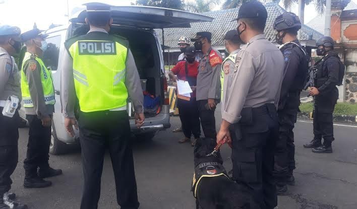 Jelang KTT G20, Aparat Gabungan Siaga di Pelabuhan Gilimanuk. (Foto: MNC Media)