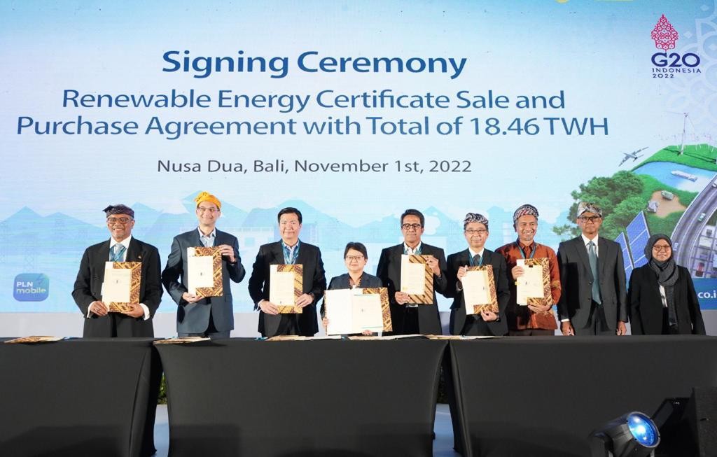 ASC Resmi Beli 18 Juta Unit Renewable Energy Certificate dari PLN (Dok.Ist)