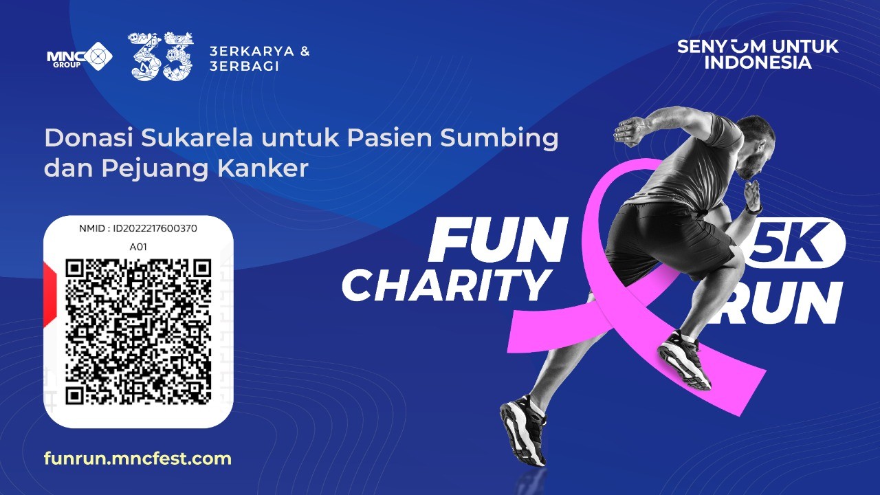 Ayo Tebarkan Kebaikan Lewat MNC Fun Charity Run, Caranya Gampang (Foto: MNC Media)