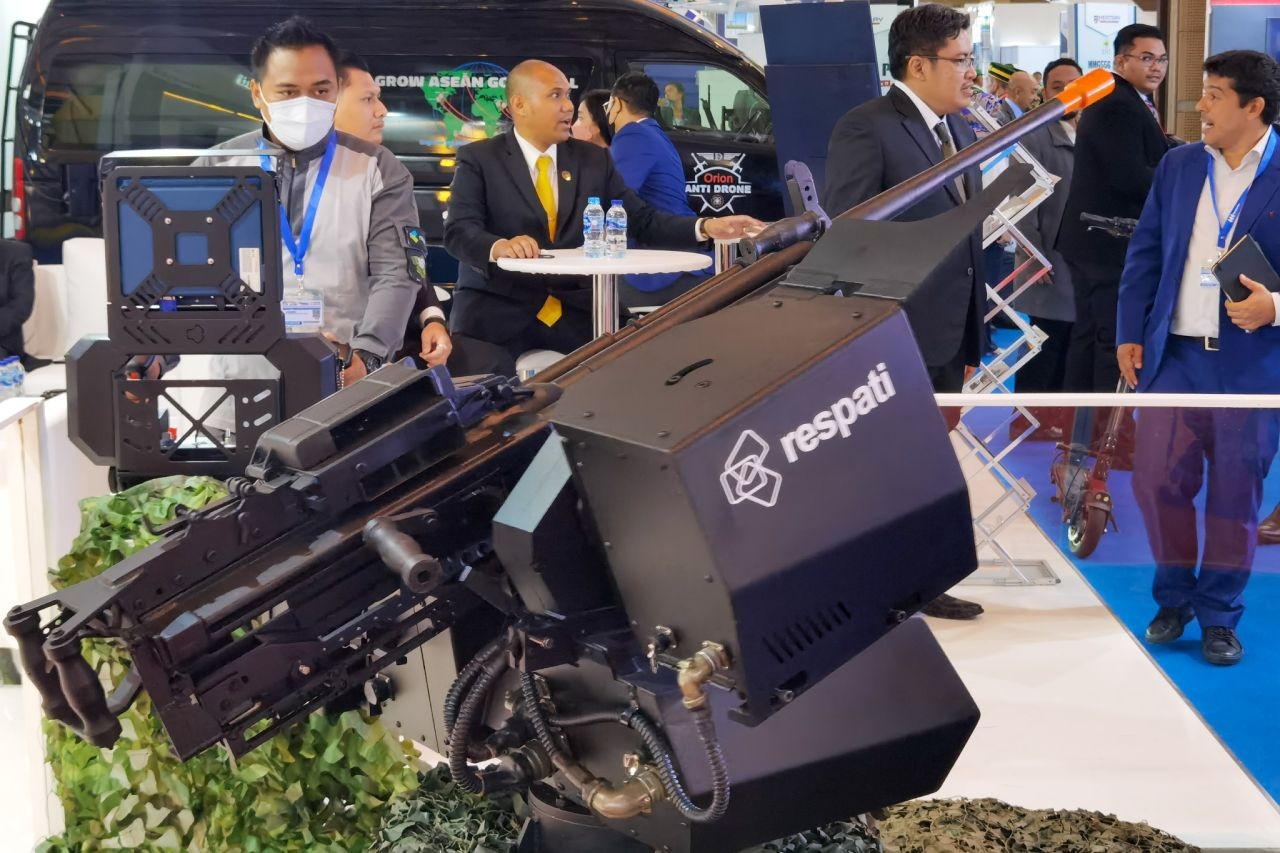 Bangun Kekuatan Industri Pertahanan ASEAN, Gelaran Indo Defence 2022 Tuai Pujian (foto: MNC Media)