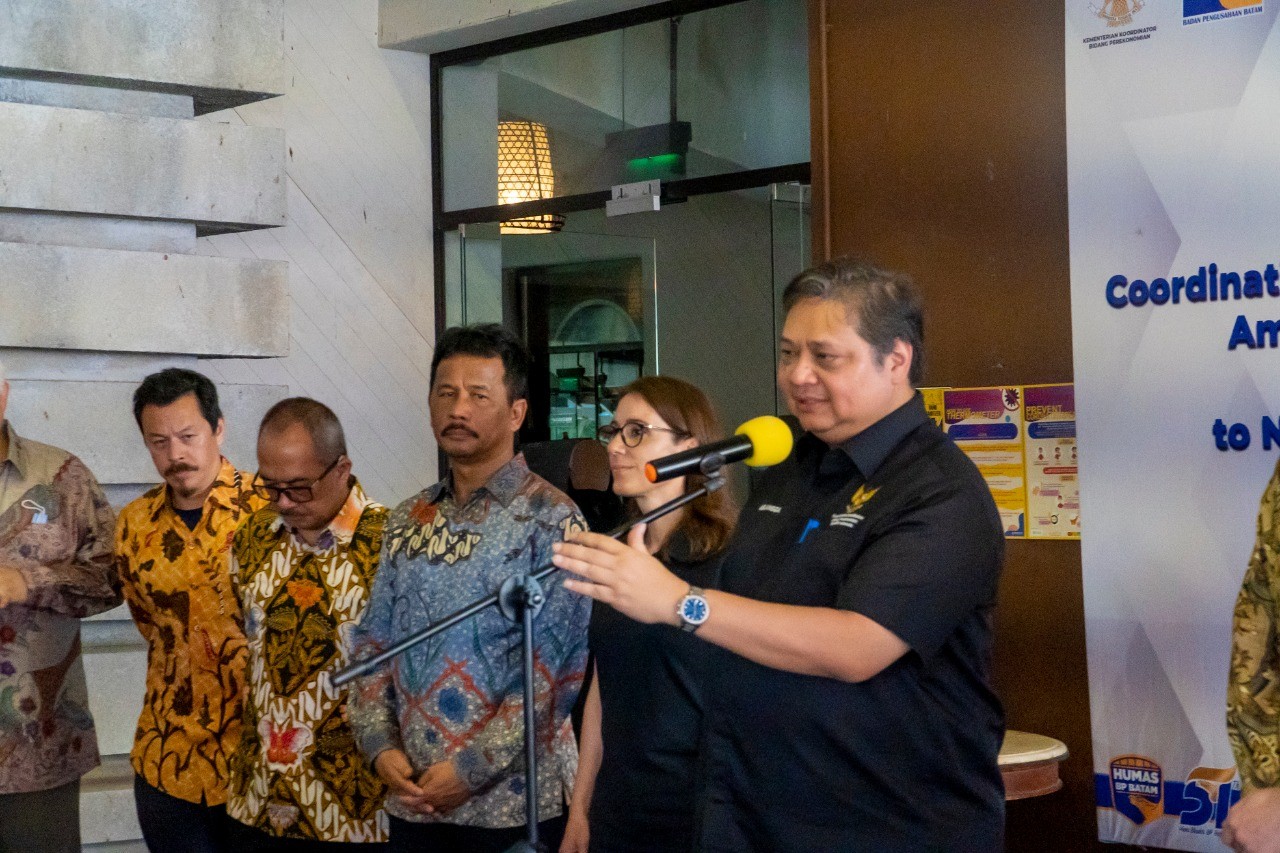Airlangga Ajak AS dan Kanada Kembangkan KEK NDP untuk Wujudkan Digital Connectivity. (Foto: MNC Media)
