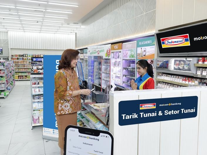 Pengguna MotionBanking Kini Bisa Tarik dan Setor Tunai Tanpa Kartu Lho (FOTO:MNC Media)